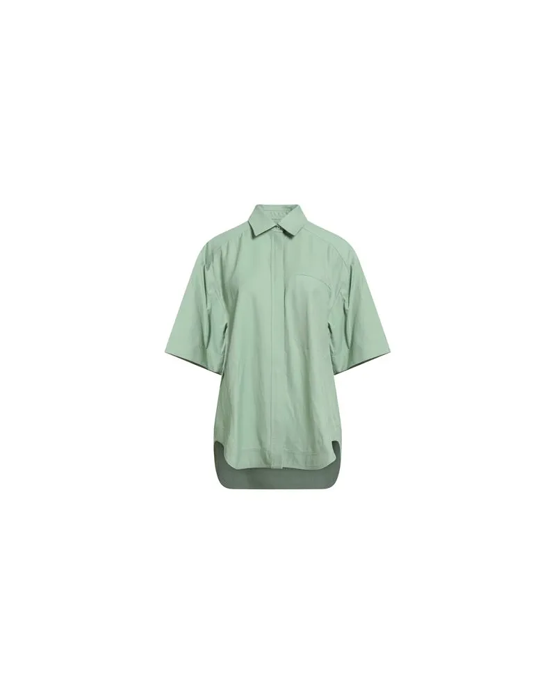 Loulou Studio TOPS - Hemdenauf YOOX.COM Salbeigrün