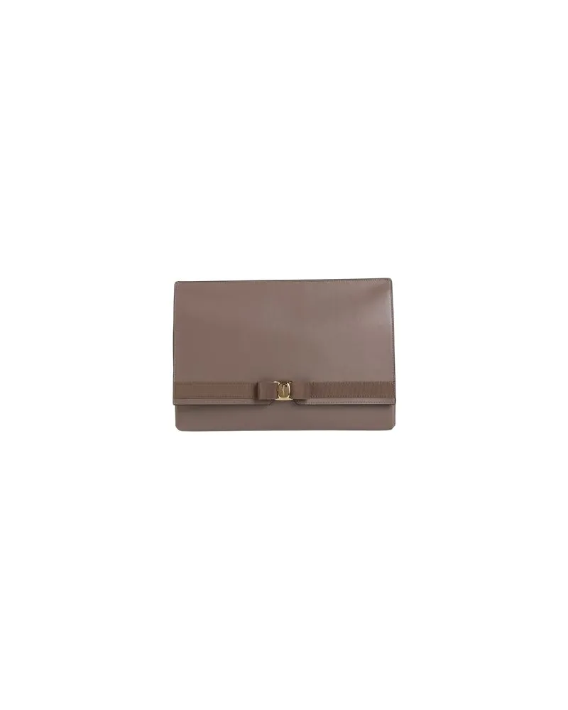 Ferragamo TASCHEN - Handtaschenauf YOOX.COM Maulwurfsgrau