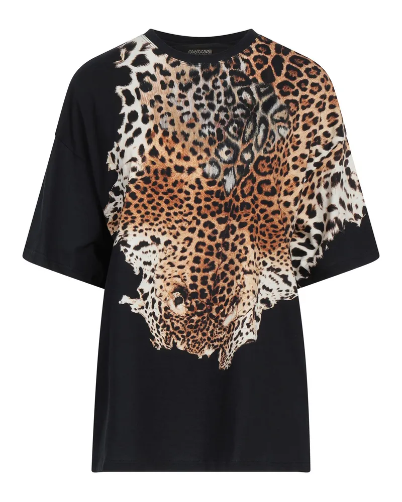 Roberto Cavalli T-shirts Schwarz