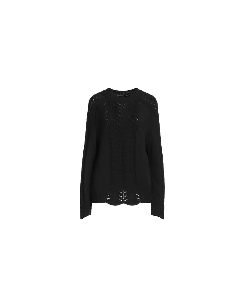 Alberta Ferretti STRICKWAREN - Pulloverauf YOOX.COM Schwarz