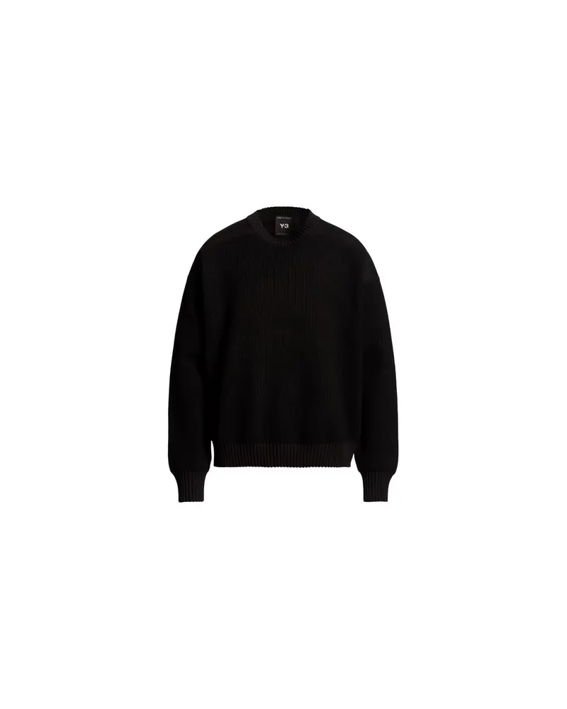 Y-3 STRICKWAREN - Pulloverauf YOOX.COM Schwarz