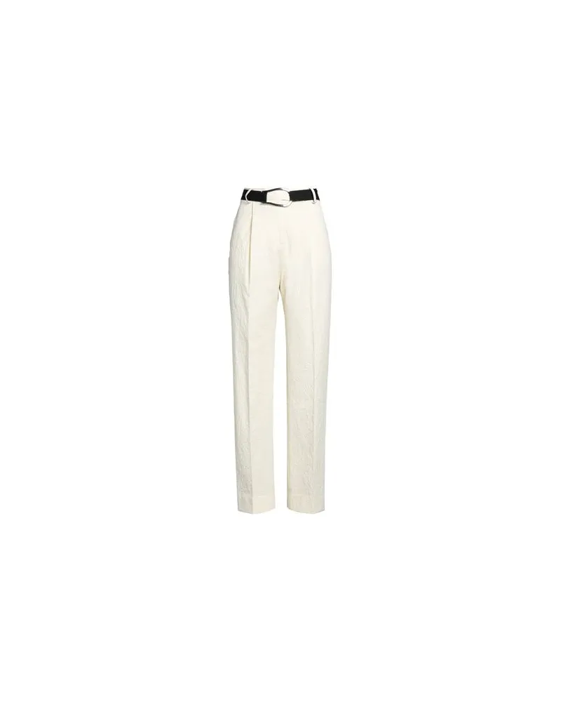 Victoria Beckham HOSEN & RÖCKE - Hosenauf YOOX.COM Cremeweiß