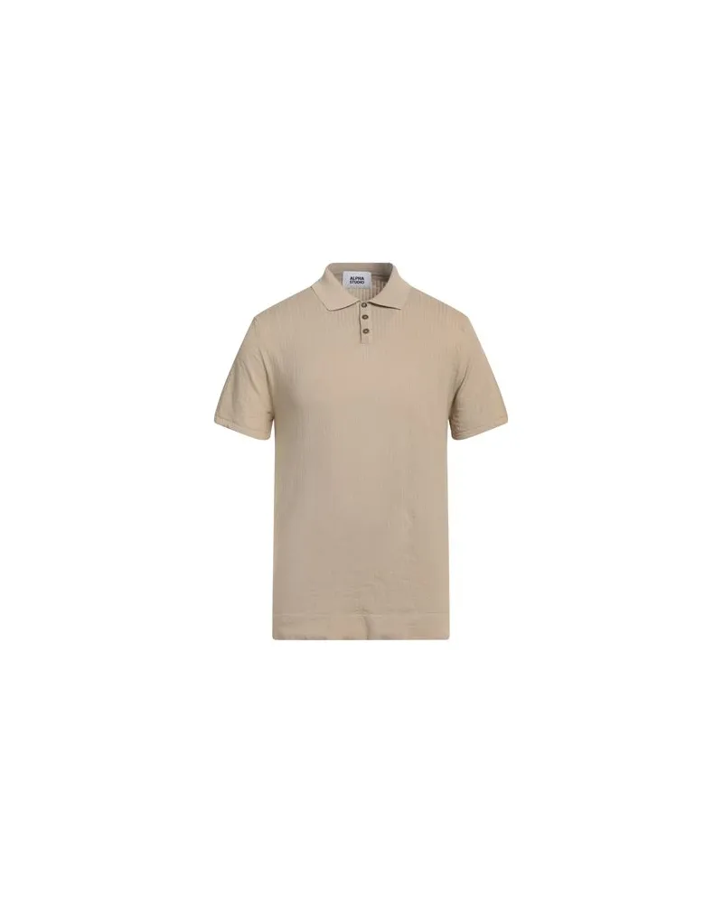Alpha Studio TOPS - Poloshirtsauf YOOX.COM Sand