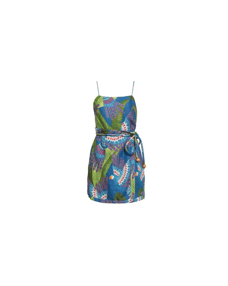 FARM Rio KLEIDER - Mini-Kleiderauf YOOX.COM Blau