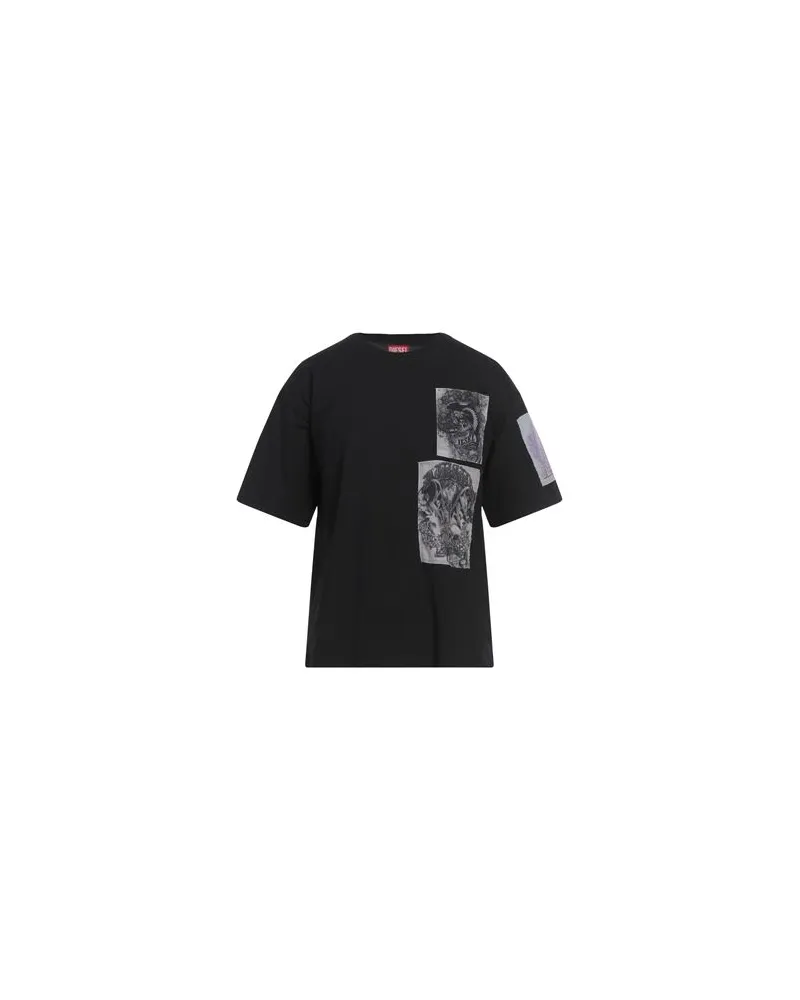 Diesel TOPS - T-shirtsauf YOOX.COM Schwarz