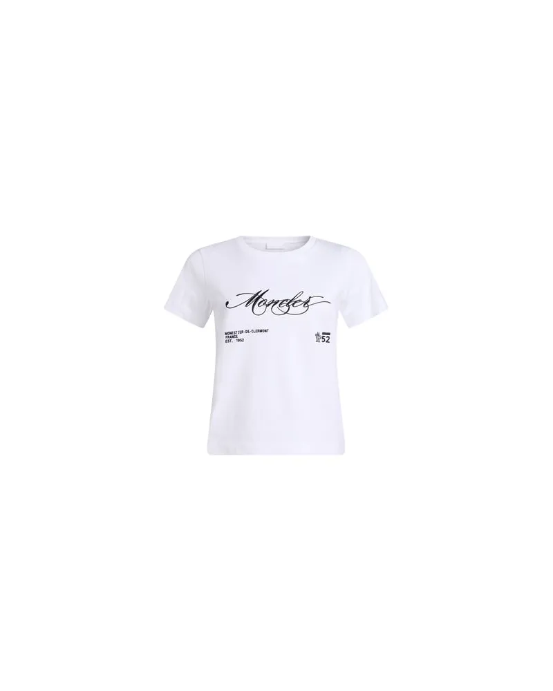 Moncler TOPS - T-shirtsauf YOOX.COM Weiß