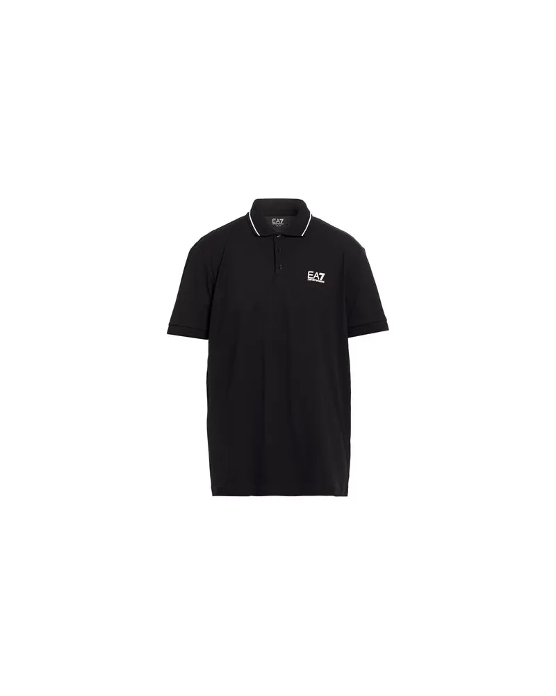 EA7 TOPS - Poloshirtsauf YOOX.COM Schwarz