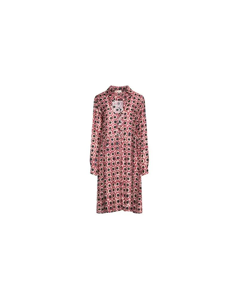 Her Shirt Her Dress KLEIDER - Midi-Kleiderauf YOOX.COM Bordeaux
