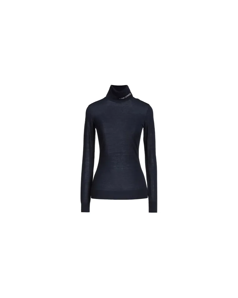 Elisabetta Franchi STRICKWAREN - Rollkragenpulloverauf YOOX.COM Nachtblau