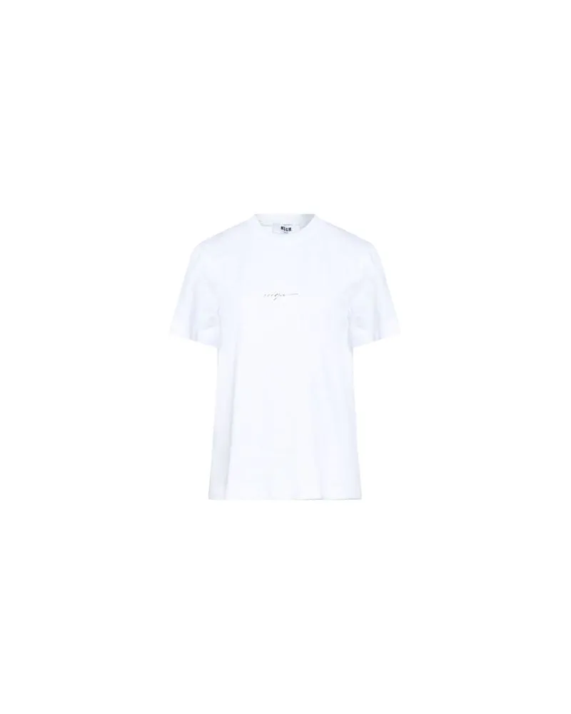 MSGM TOPS - T-shirtsauf YOOX.COM Weiß