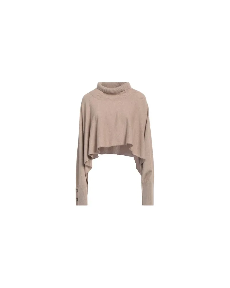 Alpha Studio STRICKWAREN - Rollkragenpulloverauf YOOX.COM Sand