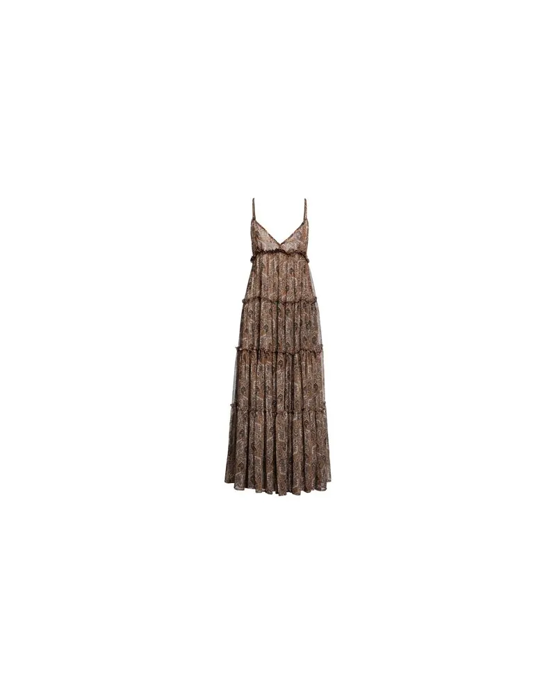 Gaëlle Bonheur KLEIDER - Maxi-Kleiderauf YOOX.COM Kamel