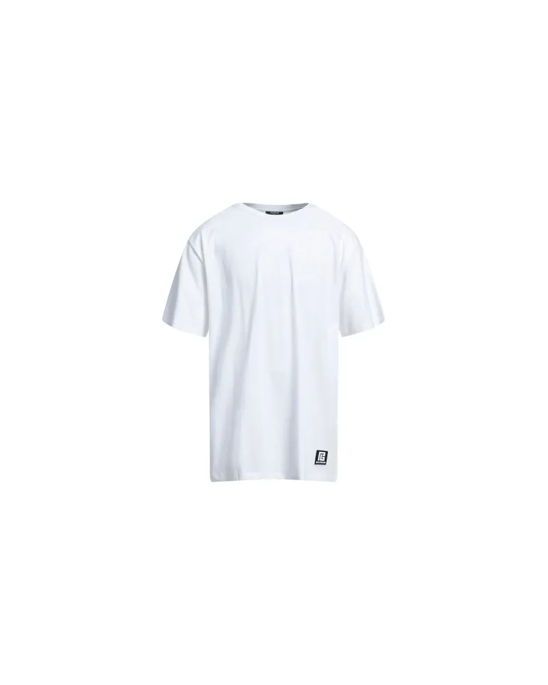 Balmain TOPS - T-shirtsauf YOOX.COM Weiß
