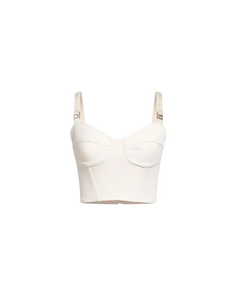 Elisabetta Franchi TOPS - Topsauf YOOX.COM Beige