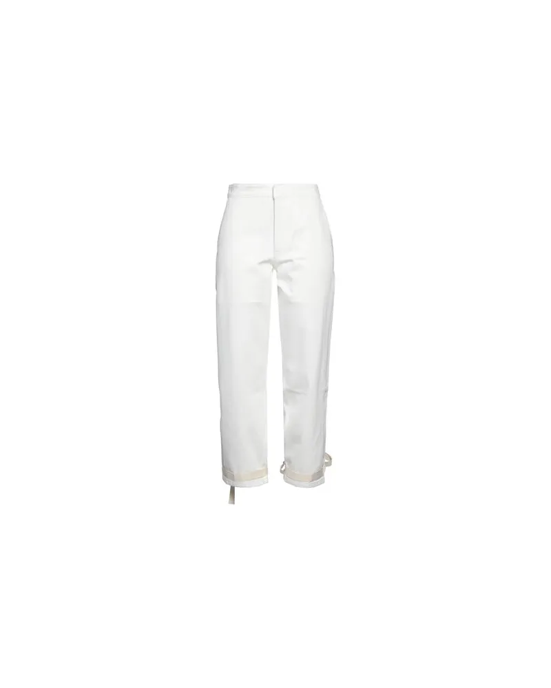 Jil Sander HOSEN & RÖCKE - Hosenauf YOOX.COM Elfenbein