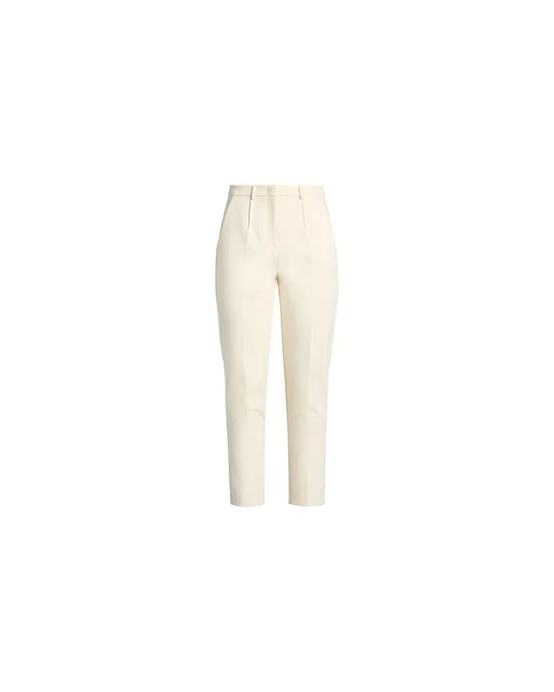 Patrizia Pepe HOSEN & RÖCKE - Hosenauf YOOX.COM Elfenbein
