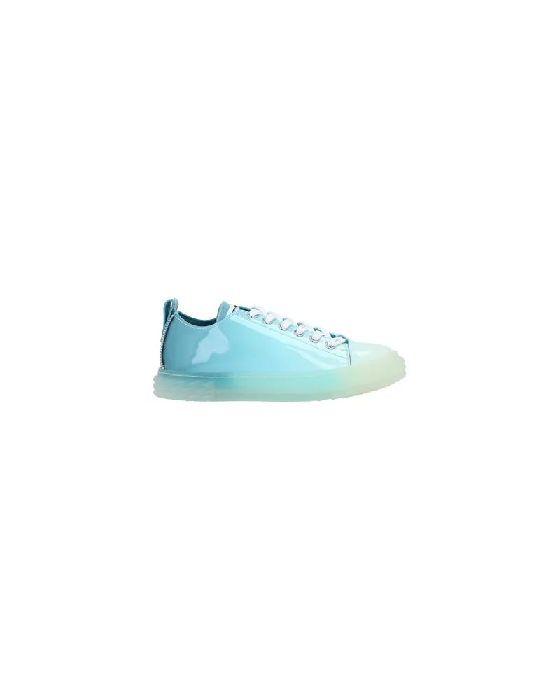 Giuseppe Zanotti SCHUHE - Sneakersauf YOOX.COM Taubenblau