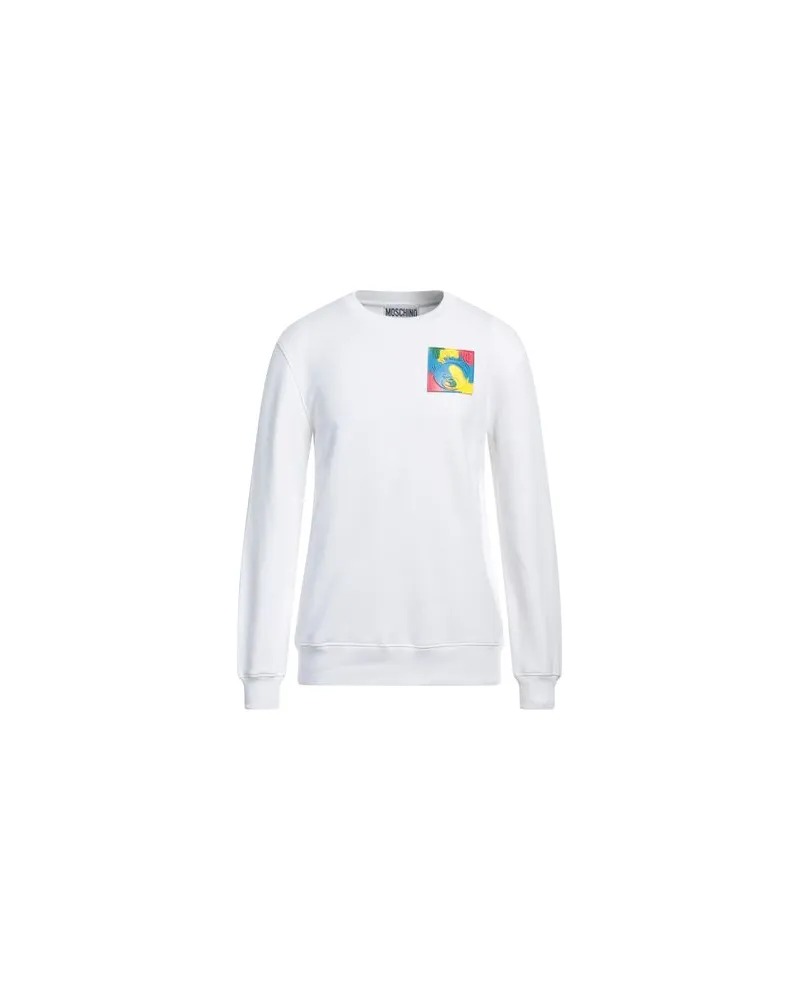 Moschino TOPS - Sweatshirtsauf YOOX.COM Weiß