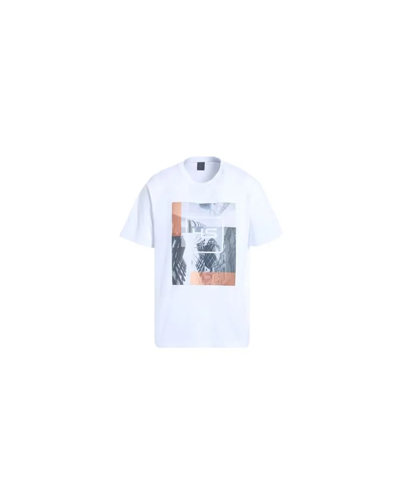 Hackett TOPS - T-shirtsauf YOOX.COM Weiß