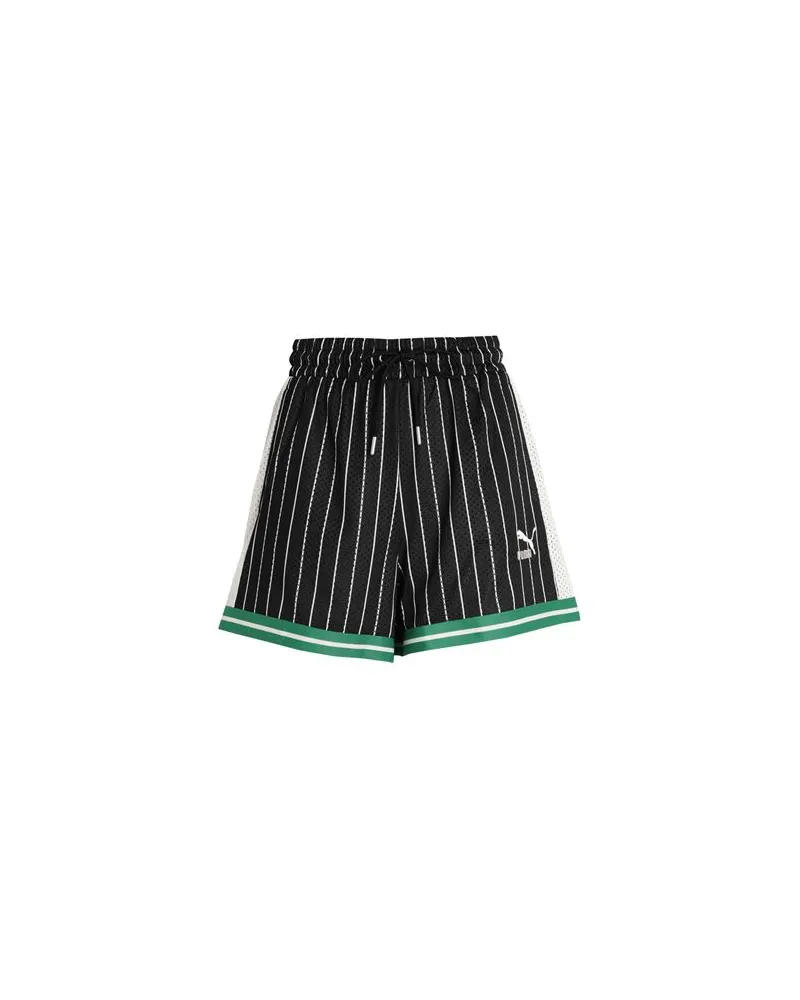 Puma T7 FOR THE FANBASE Mesh Shorts  - HOSEN & RÖCKE - Shorts & Bermudashortsauf YOOX.COM Schwarz