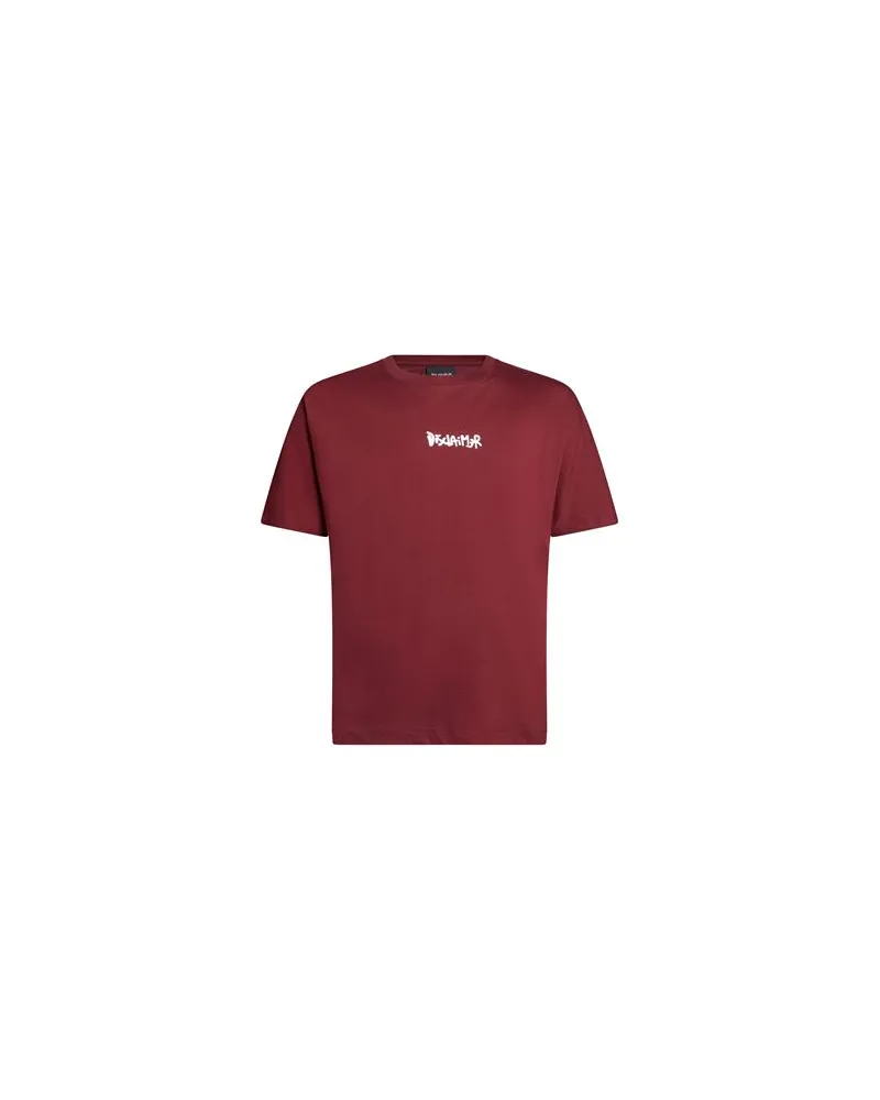 DISCLAIMER TOPS - T-shirtsauf YOOX.COM Bordeaux