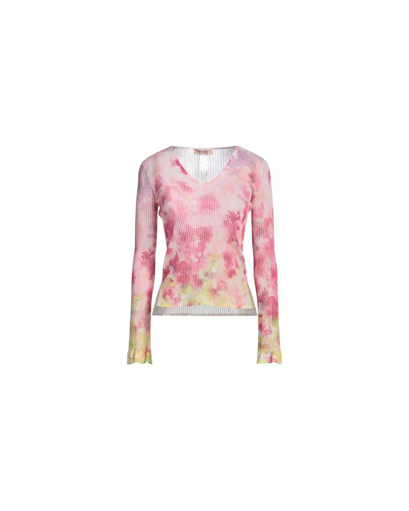 Twin-Set STRICKWAREN - Pulloverauf YOOX.COM Fuchsia