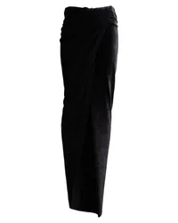 Rick Owens Lilies Maxi-Rock Schwarz