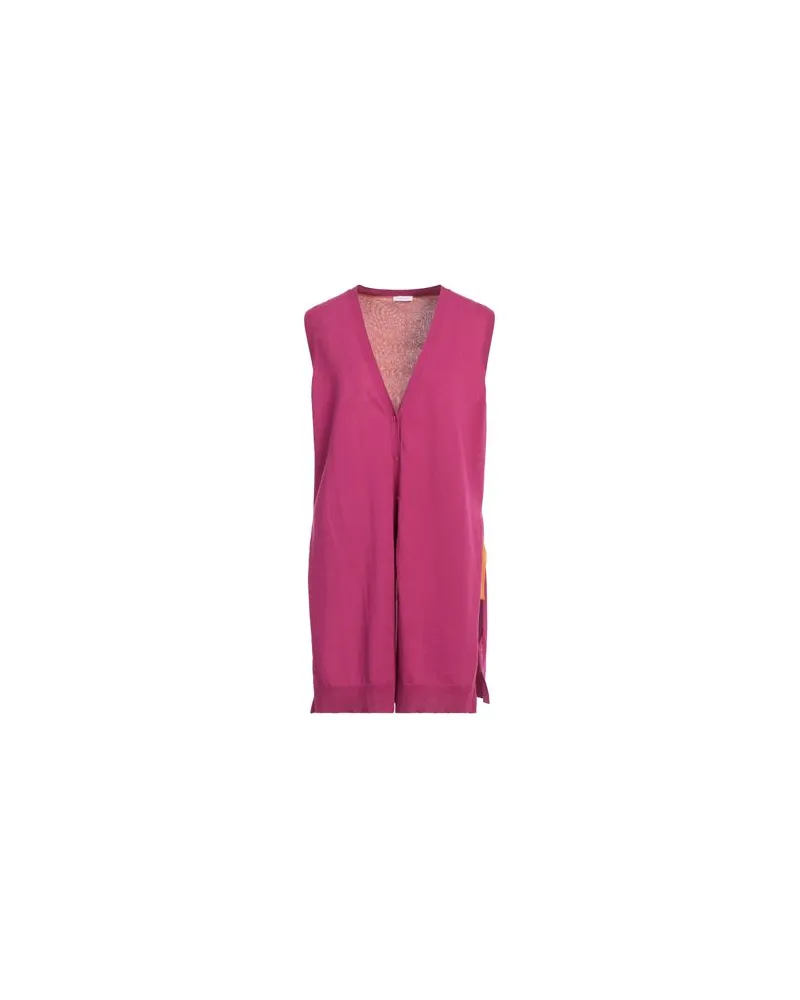 ROSSOPURO STRICKWAREN - Strickjackenauf YOOX.COM Fuchsia
