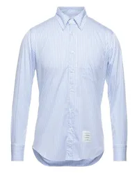 Thom Browne Hemd Himmelblau