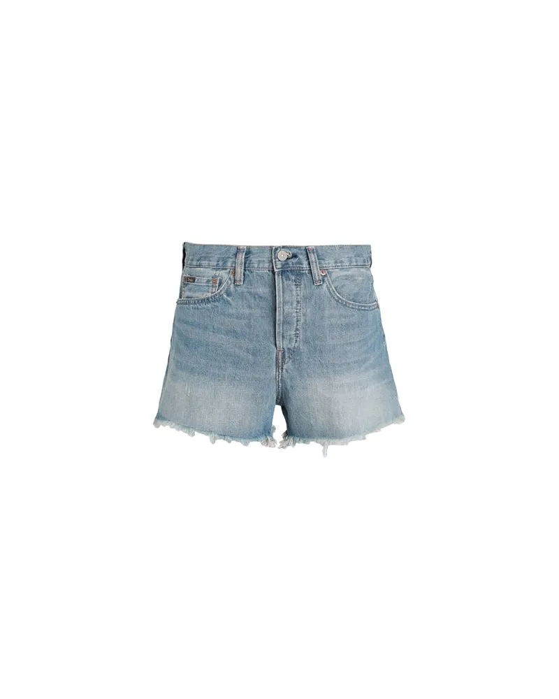 Ralph Lauren HOSEN & RÖCKE - Jeansshortsauf YOOX.COM Blau