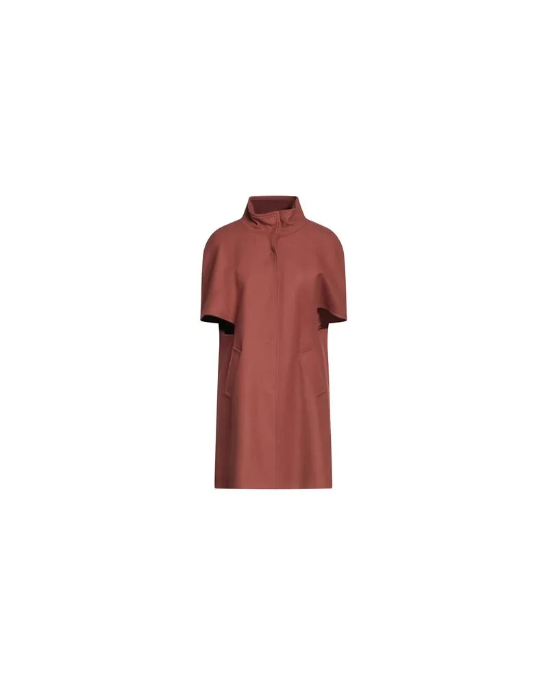 Simona Corsellini JACKEN & MÄNTEL - Mäntelauf YOOX.COM Braun