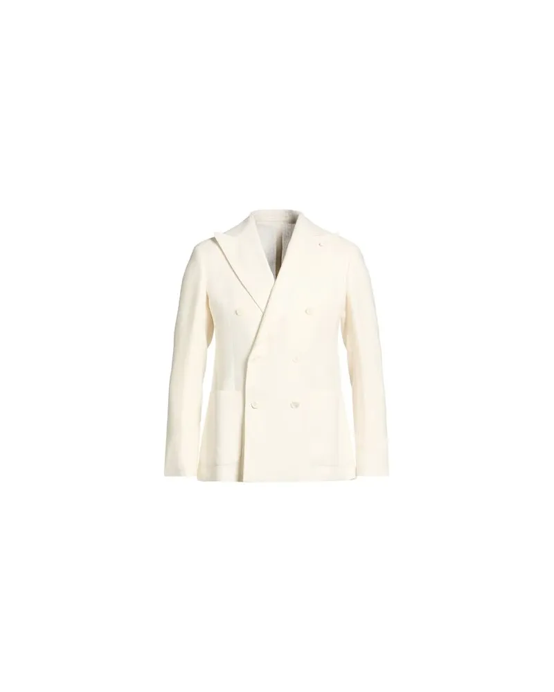 Luigi Bianchi Mantova ANZÜGE und CO-ORDS - Blazersauf YOOX.COM Elfenbein