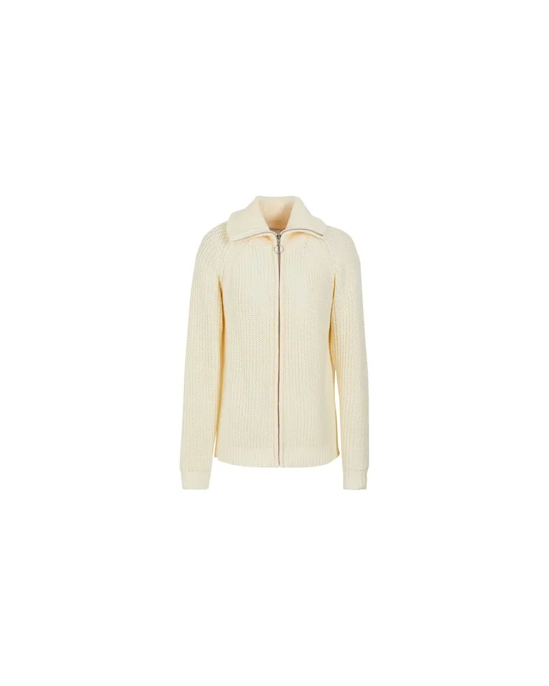 8 by Yoox STRICKWAREN - Strickjackenauf YOOX.COM Elfenbein