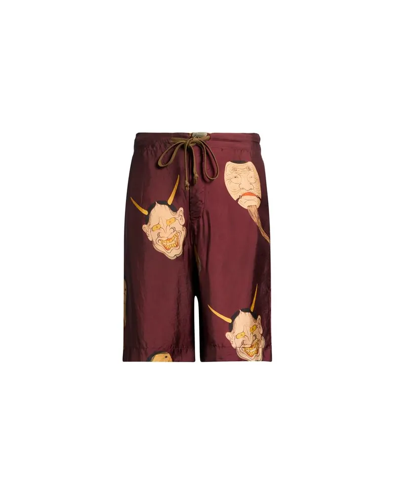 Uma Wang HOSEN & RÖCKE - Shorts & Bermudashortsauf YOOX.COM Bordeaux
