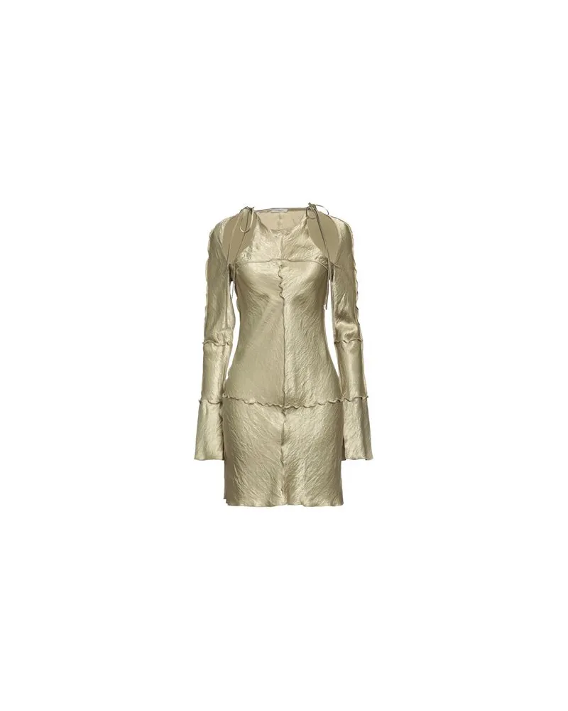 YUZEFI KLEIDER - Mini-Kleiderauf YOOX.COM Salbeigrün