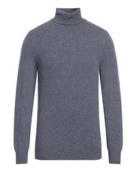 Fedeli Rollkragenpullover Taubenblau