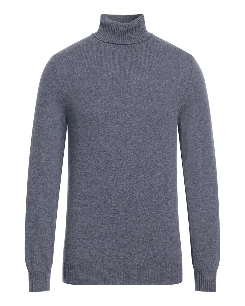 Fedeli Rollkragenpullover Taubenblau