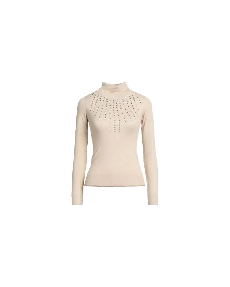 John Richmond STRICKWAREN - Rollkragenpulloverauf YOOX.COM Beige