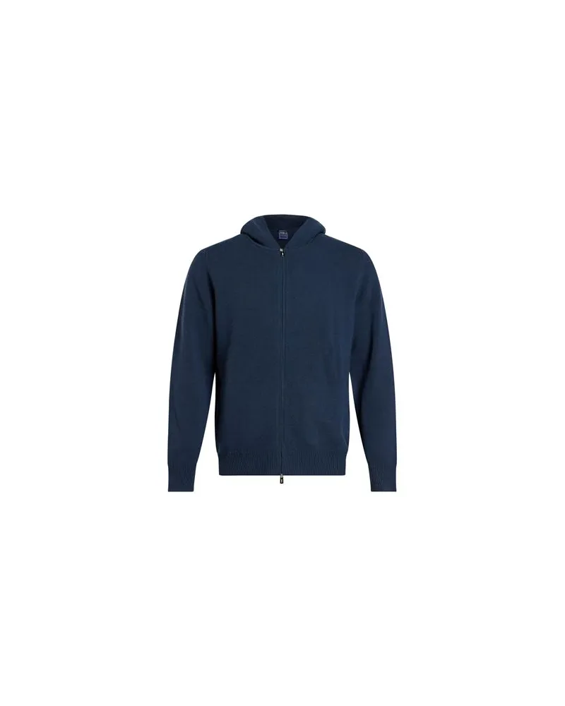 Fedeli STRICKWAREN - Strickjackenauf YOOX.COM Marineblau