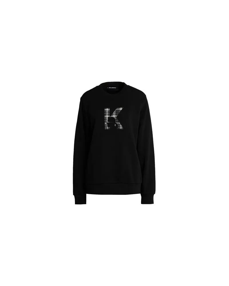 Karl Lagerfeld TOPS - Sweatshirtsauf YOOX.COM Schwarz