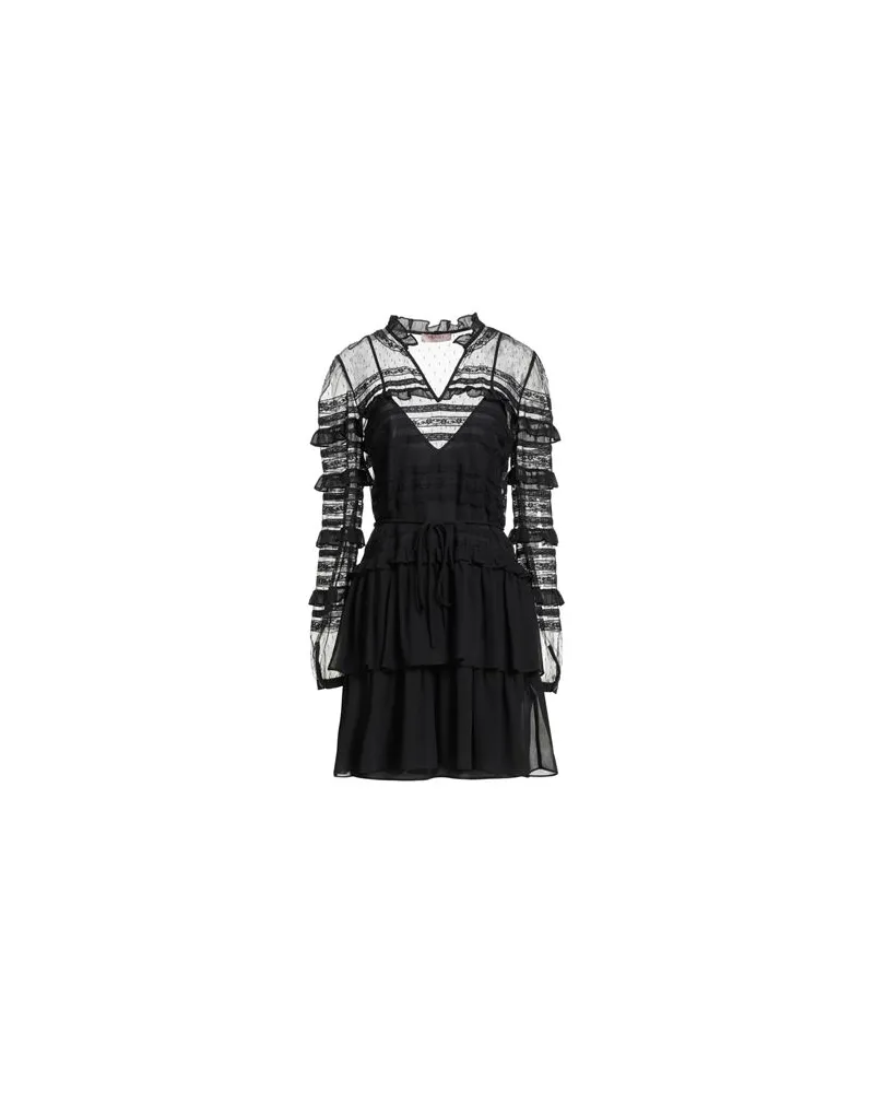 Twin-Set KLEIDER - Mini-Kleiderauf YOOX.COM Schwarz