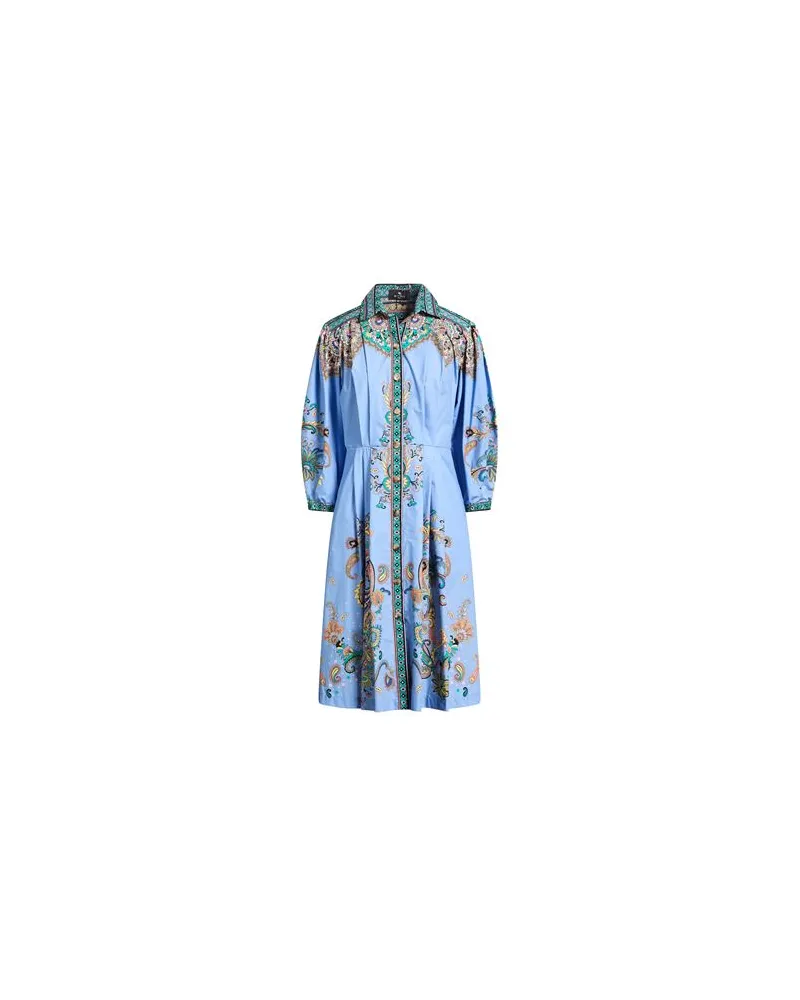 Etro KLEIDER - Midi-Kleiderauf YOOX.COM Hellblau