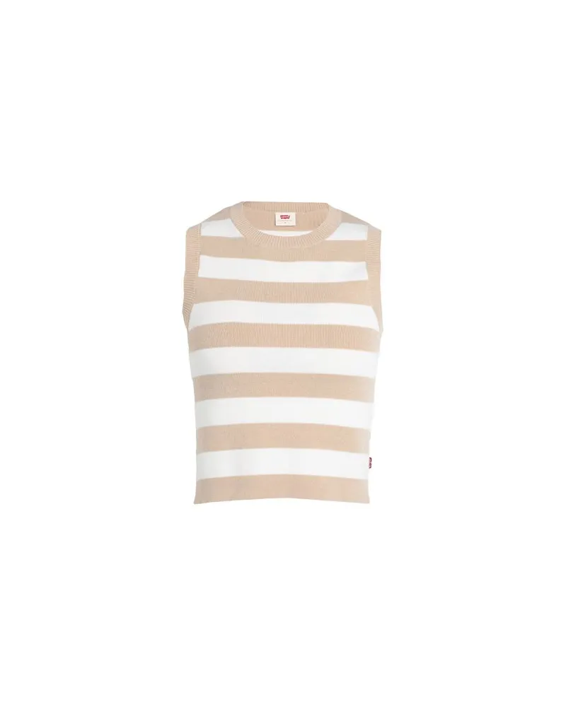 Levi's OCEAN TANK BLUES  - STRICKWAREN - Pulloverauf YOOX.COM Beige