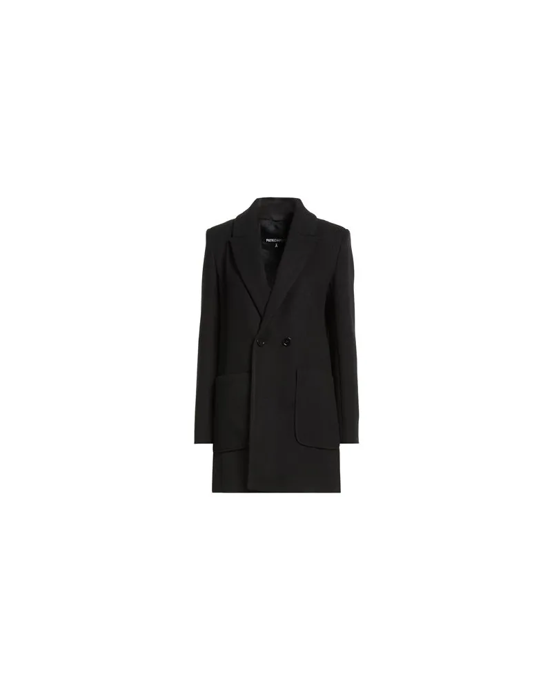 Patrizia Pepe JACKEN & MÄNTEL - Mäntelauf YOOX.COM Schwarz