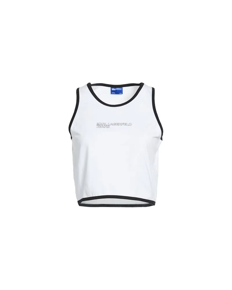 Karl Lagerfeld TOPS - Tank Topsauf YOOX.COM Weiß