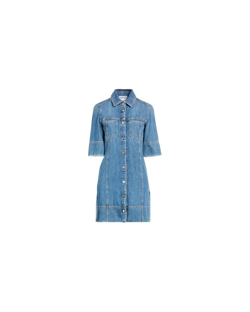 MARELLA KLEIDER - Mini-Kleiderauf YOOX.COM Blau