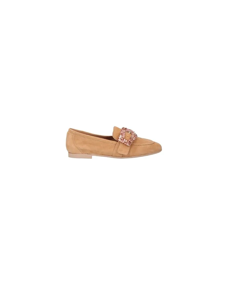GIO+ SCHUHE - Mokassinsauf YOOX.COM Kamel