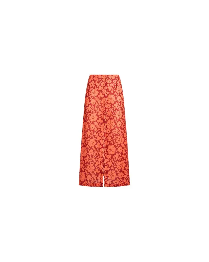 LHD HOSEN & RÖCKE - Midi-Röckeauf YOOX.COM Orange