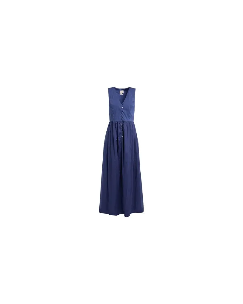 Alessia Santi KLEIDER - Maxi-Kleiderauf YOOX.COM Nachtblau