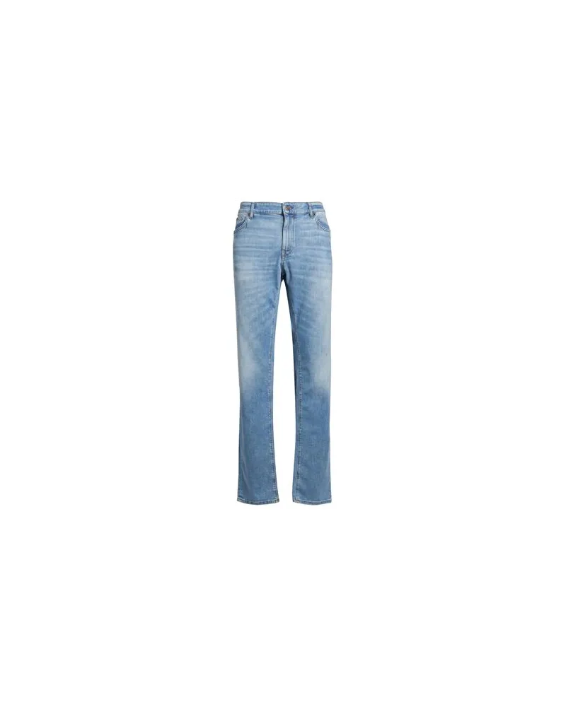 HUGO BOSS HOSEN & RÖCKE - Jeanshosenauf YOOX.COM Blau